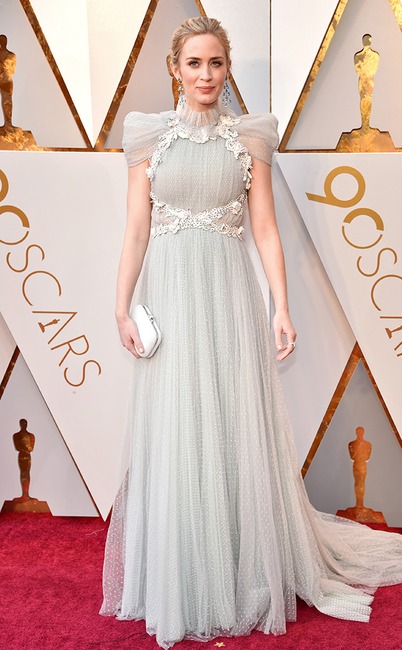 Emily Blunt, 2018 Oscars, Red Carpet Fashions
